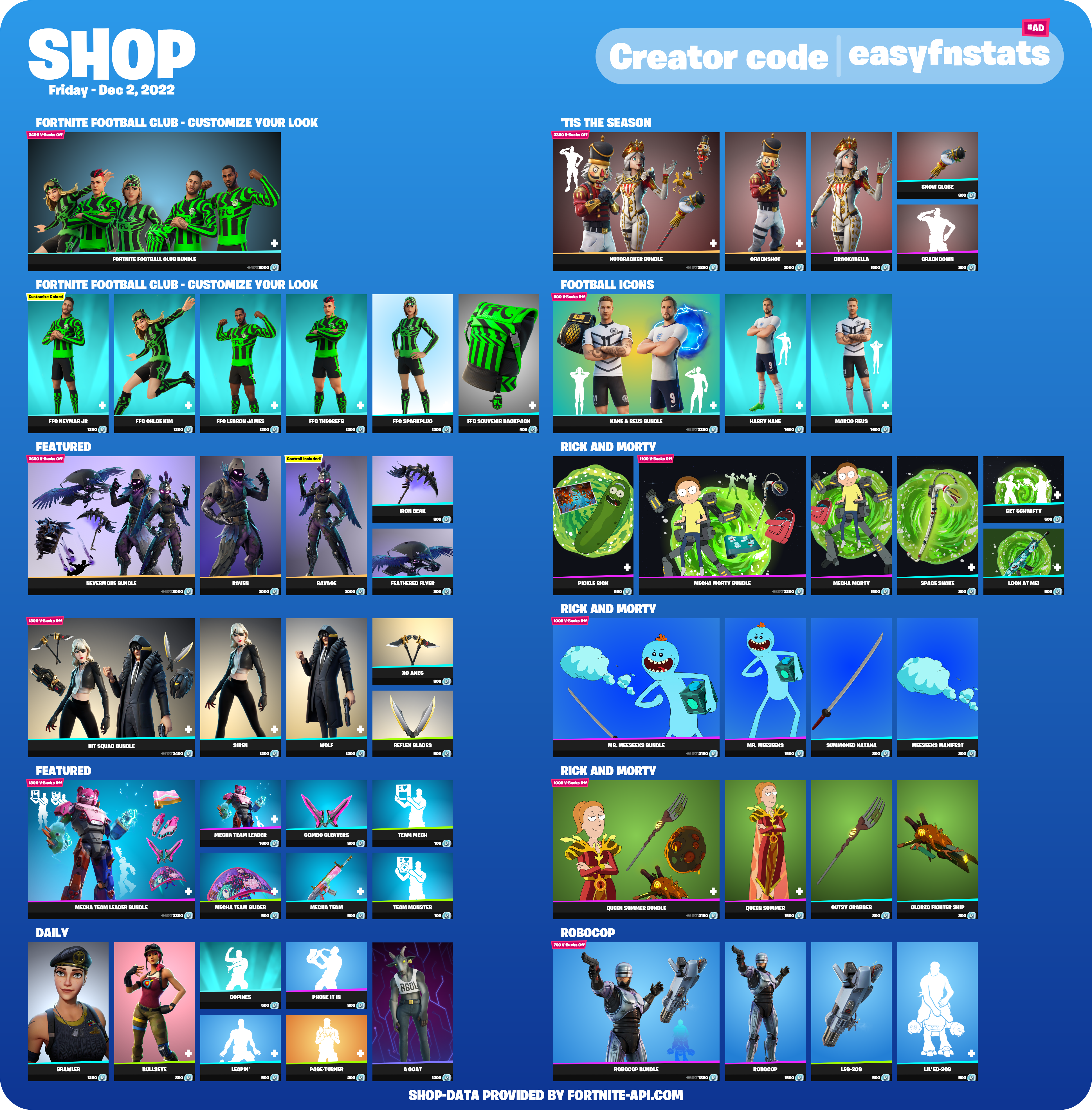 Item Shop - EasyFortniteStats